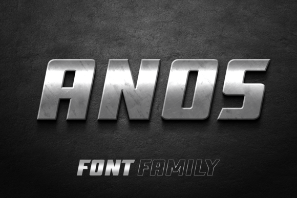 Anos: A Bold Display Font for Scroll-Stopping Marketing