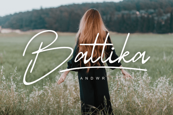 Battika Font: A Handwritten Touch That Elevates Real Small Business Branding