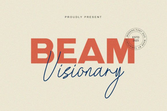 Beam Visionary: A Refined Sans Serif for Editorial Impact