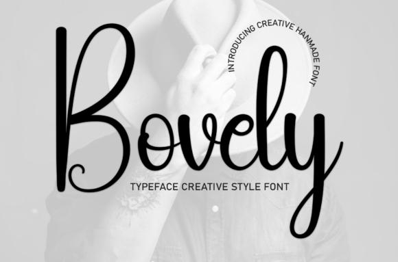 Bovely: A Sweet Handwritten Font for Warm, Human Digital Experiences