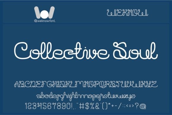 Collective Soul: A Thoughtful Script Font for Editorial Warmth