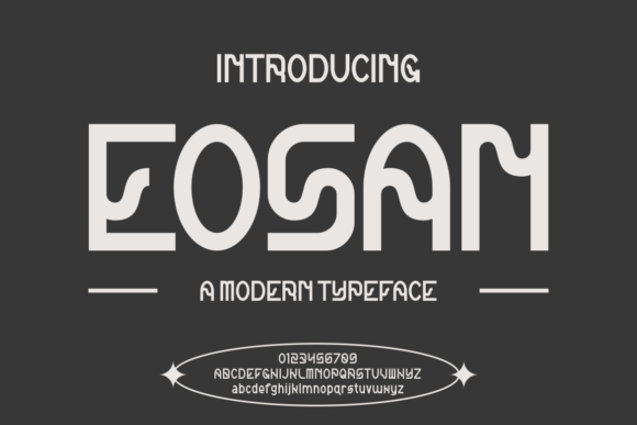 Eosan Font: A Bold, Modern Display Typeface for Small Businesses