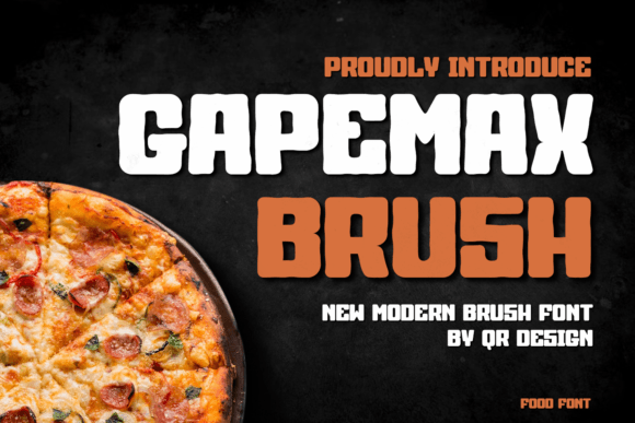 Gapemax Brush: A Bold, Authentic Display Font for Real Branding