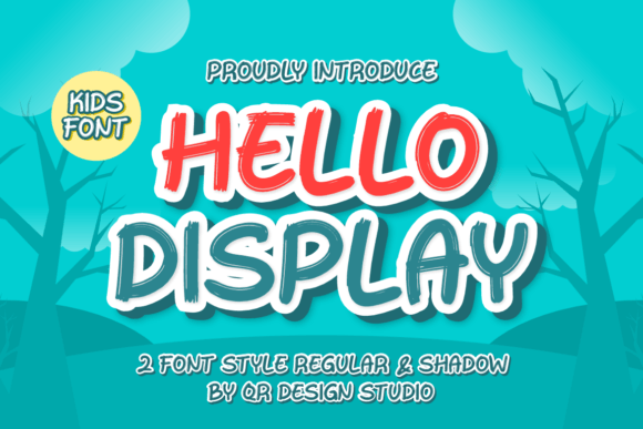 Hello Display: A Bold Brush Font for Digital Branding