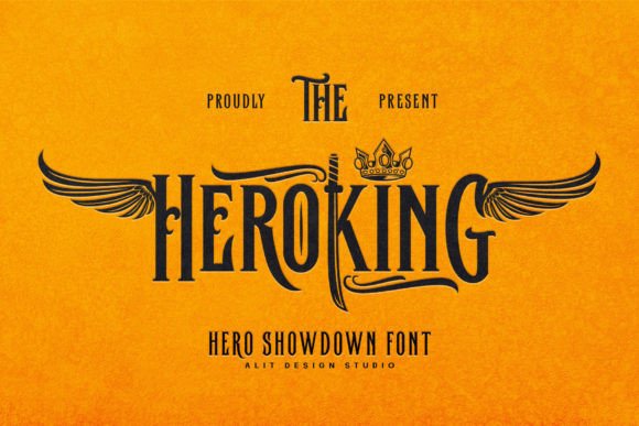 Heroking: A Bold, Unapologetic Display Font
