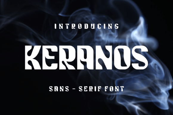 Keranos: A Display Font That Cuts Through the Scroll