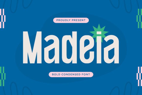 Madeia: A Bold Condensed Typeface for Editorial Impact