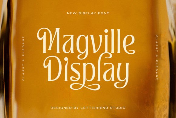 Magville Display: A Serif Font That Speaks with Quiet Confidence