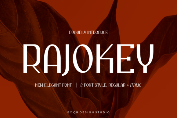 Rajokey: A Bold Serif Font That Elevates Real Small Business Branding