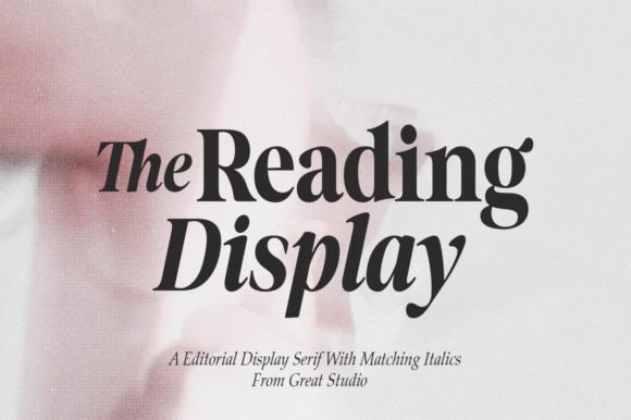 The Reading Display: A Fresh Editorial Serif for Real Branding Work