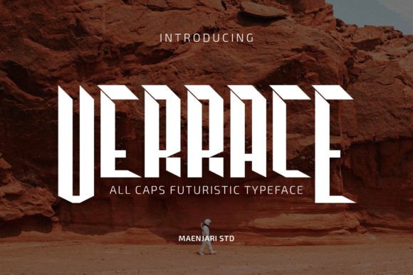 Verrace: A Bold Display Typeface for High-Impact Campaigns